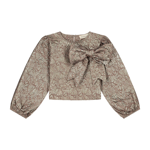 Charlie Petite | Nena Blouse | Rosé/Gold