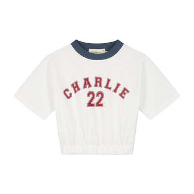 Charlie Petite | Nicky T-Shirt | Ecru