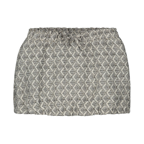 Charlie Petite | Nina Skirt | Black&White with Gold