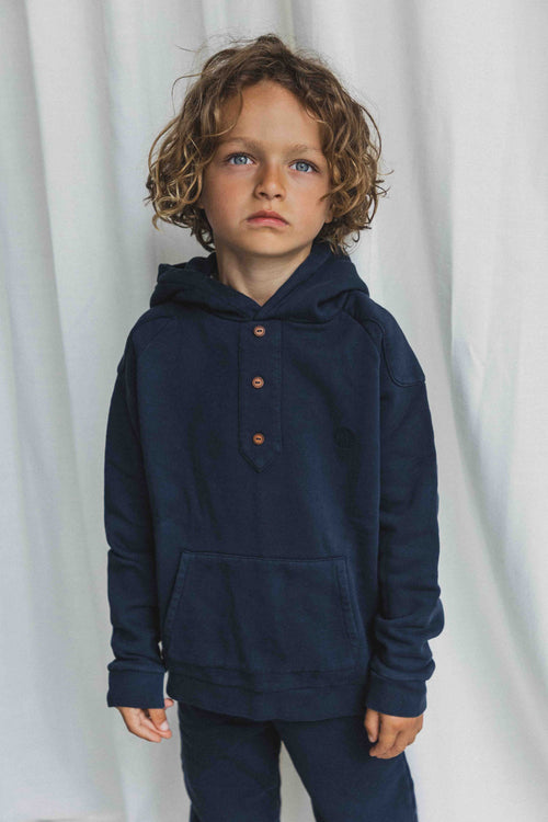 CHARLIE PETITE | HOODIE ERIC NAVY