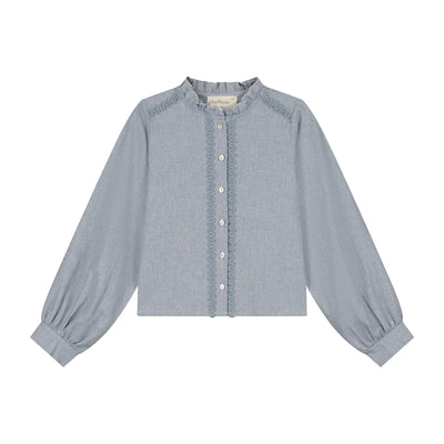 Charlie Petite | Noé Blouse | Blue