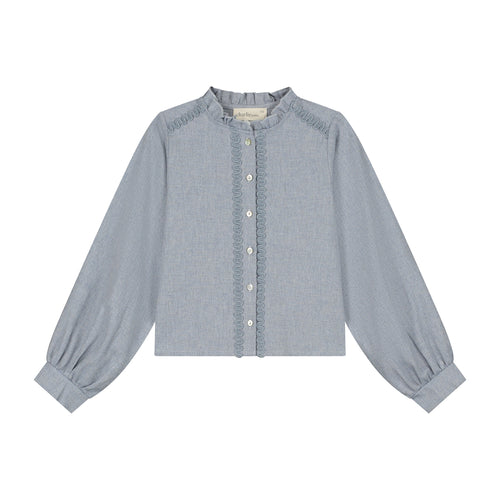 Charlie Petite | Noé Blouse | Blue