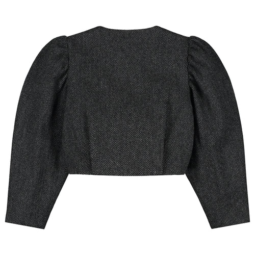 Charlie Petite | Odie Blazer - Mini | Black/Grey