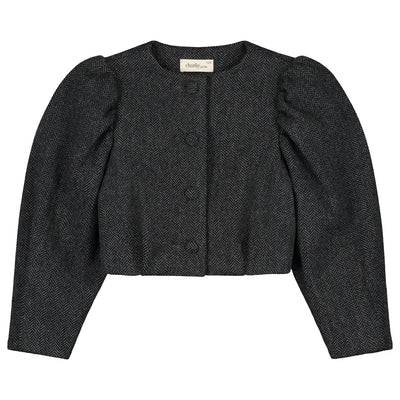 Charlie Petite | Odie Blazer - Mini | Black/Grey