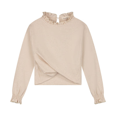 Charlie Petite | Owen Longsleeve - Mini | Beige Melange