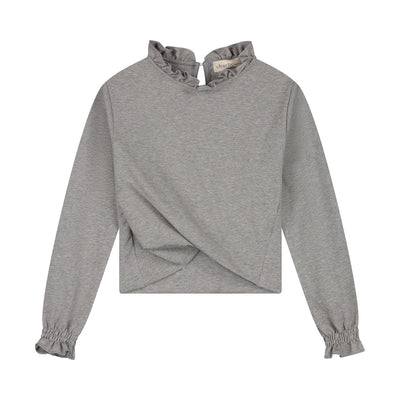 Charlie Petite | Owen Longsleeve - Mini | Grey Melange