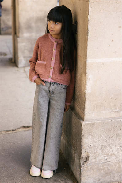 Charlie Petite | Jade Cardigan | Pink