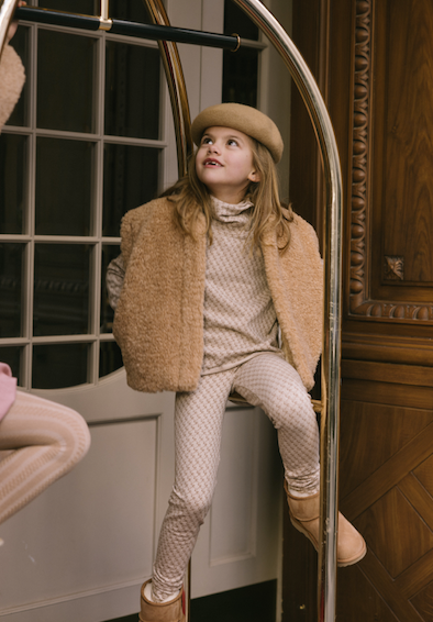 Charlie Petite | June Longsleeve | Beige Melange