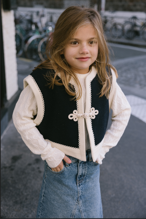 Charlie Petite | Jay Gilet | Navy