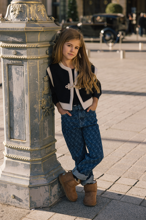 Charlie Petite | Jay Gilet | Navy