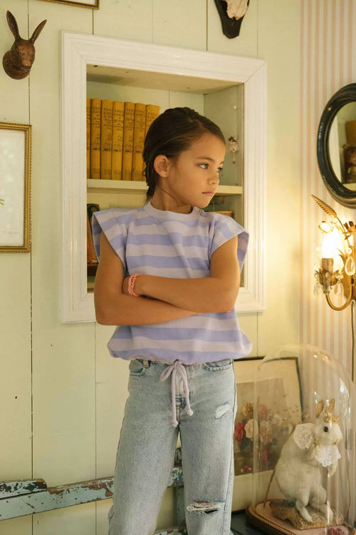 CHARLIE PETITE | JEANS GUILIA SNOW BLUE