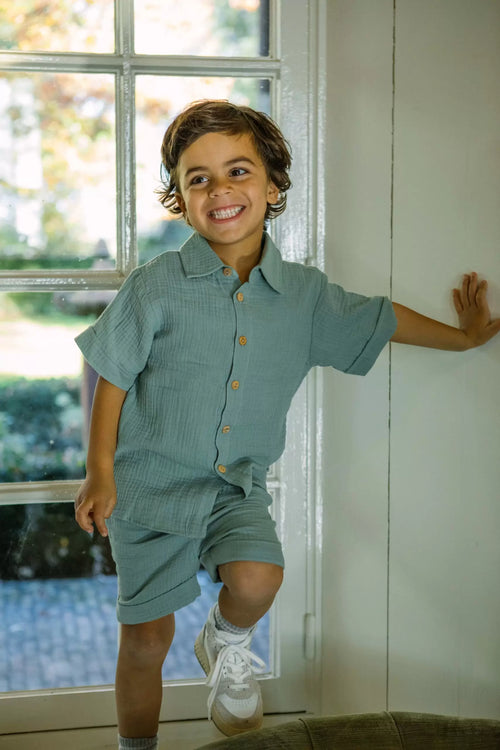 CHARLIE PETITE | SHORT CEDRIC MOLD GREEN