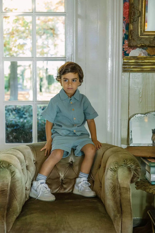 CHARLIE PETITE | SHORT CEDRIC MOLD GREEN