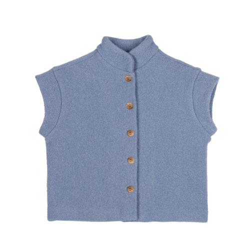CHARLIE PETITE | GILET DELENA BLUE