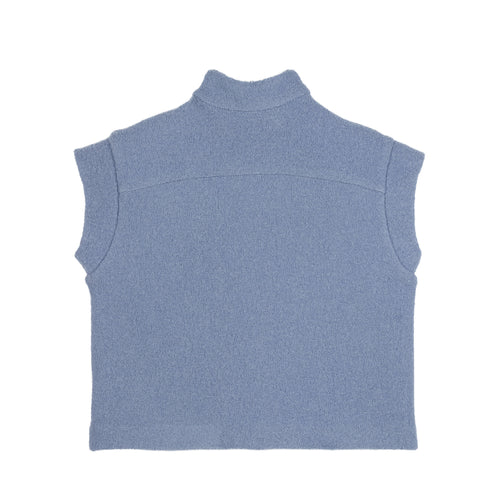 CHARLIE PETITE | GILET DELENA BLUE