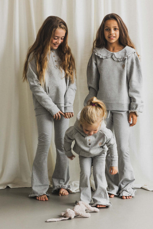 CHARLIE PETITE | SWEATER ELIZE GREY MELEE