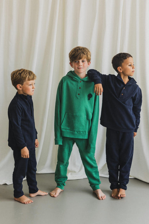 CHARLIE PETITE | HOODIE ERIC GREEN
