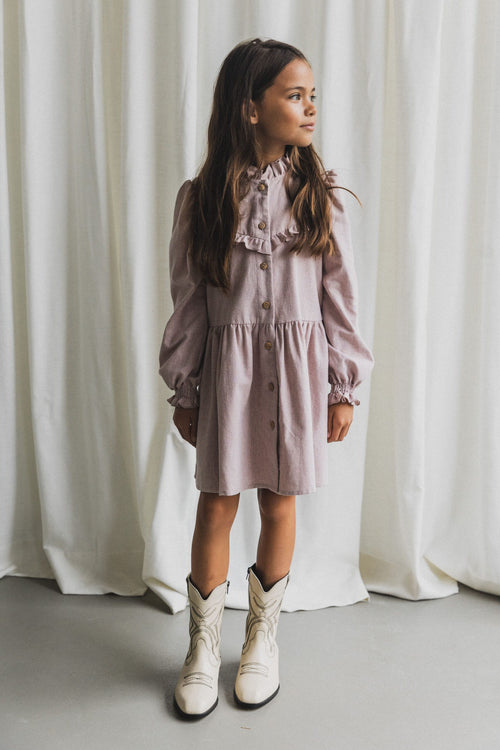 CHARLIE PETITE | DRESS FAUVE PINK