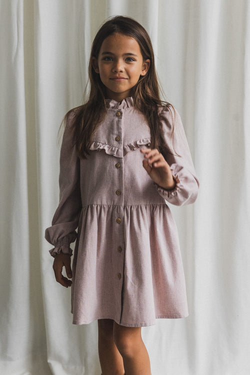 CHARLIE PETITE | DRESS FAUVE PINK