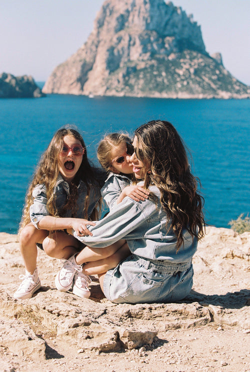 CHARLIE PETITE | JUMPSUIT JACQUELINE MOMMY DENIM