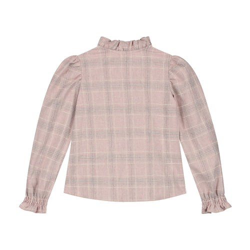 CHARLIE PETITE | BLOUSE BARBARA PINK CHECK