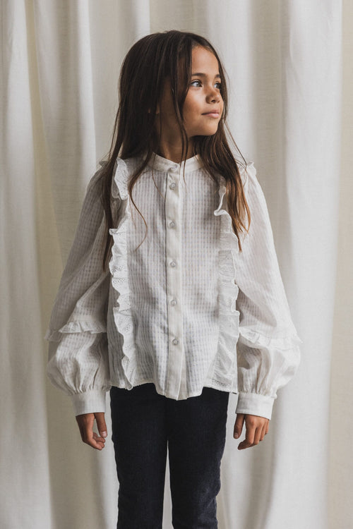 CHARLIE PETITE | BLOUSE CHARMAINE ECRU