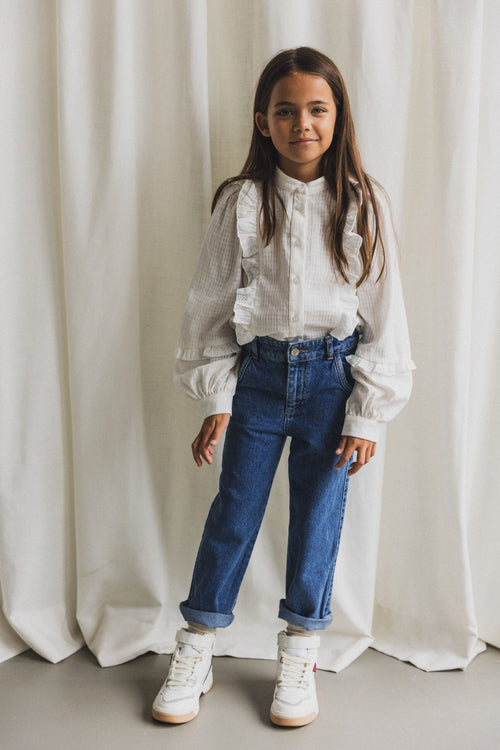CHARLIE PETITE | BLOUSE CHARMAINE ECRU