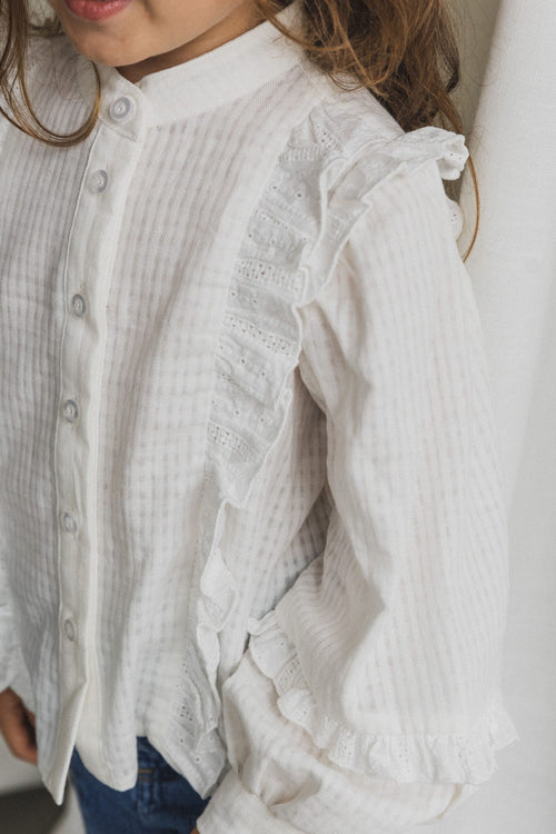 CHARLIE PETITE | BLOUSE CHARMAINE ECRU