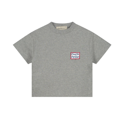 Charlie Petite | Presley T-Shirt | Grey Melange