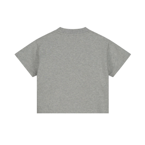 Charlie Petite | Presley T-Shirt | Grey Melange