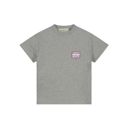 Charlie Petite | Pedro T-Shirt | Grey Melange