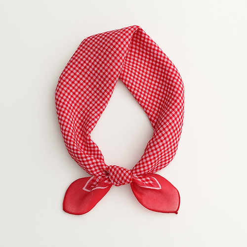Charlie Petite | Bruce Scarf | Red