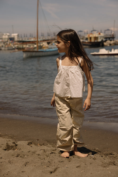 Charlie Petite | Lise Pants | Camel Melange