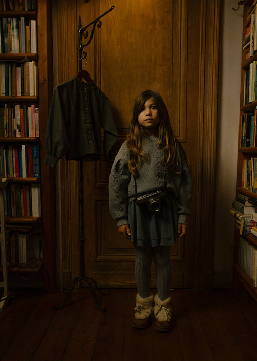 Charlie Petite | Sien Sweater | Grey Melange