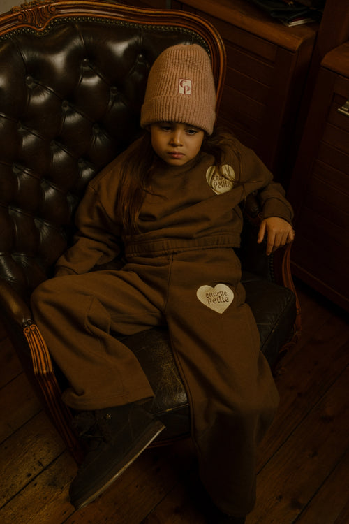 Charlie Petite | Nouk Beanie | Light Pink Melange