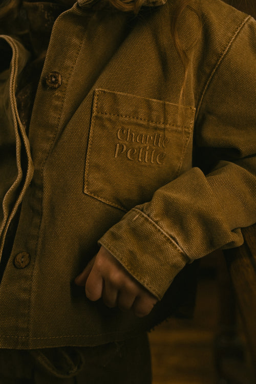 Charlie Petite | Sage Blouse | Sand