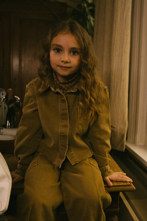 Charlie Petite | Sage Blouse | Sand