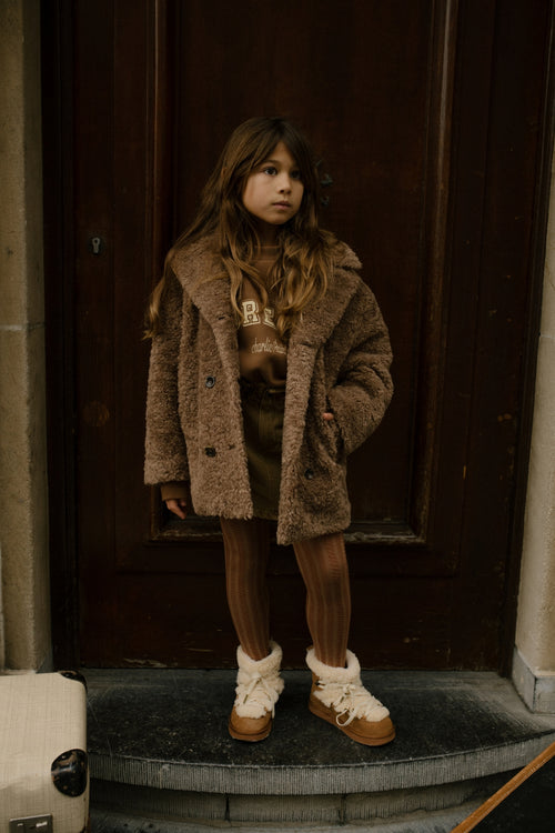 Charlie Petite | Sophie Coat | Brown