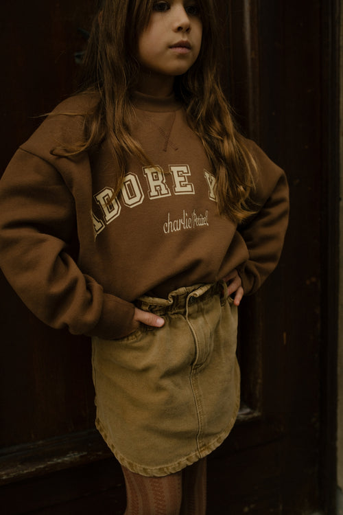 Charlie Petite | Jada Skirt | Sand