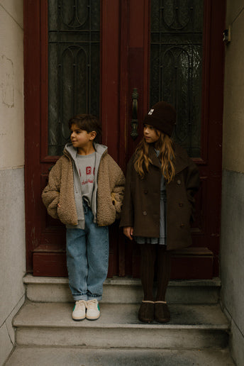 Charlie Petite | Sophie Coat | Dark Brown