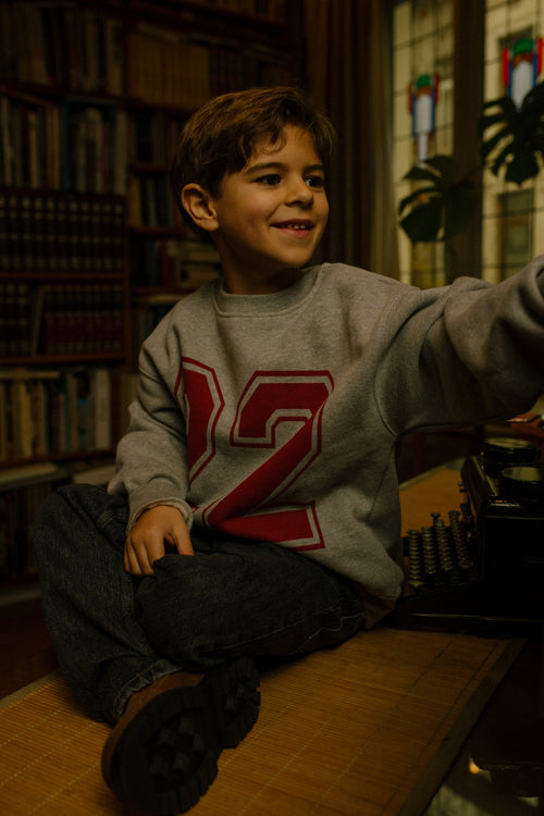 Charlie Petite | Jones Sweater | Grey Melange