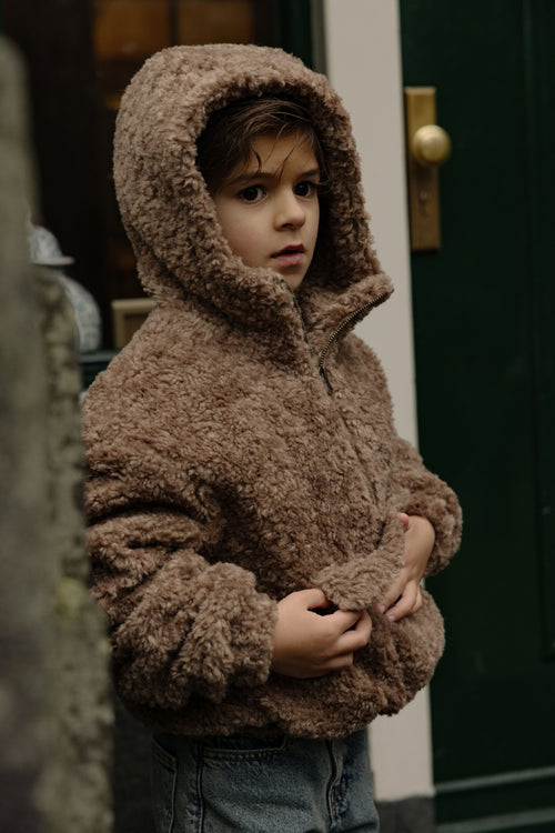 Charlie Petite | Novi Hoodie | Brown