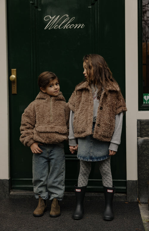 Charlie Petite | Nine Gilet | Brown