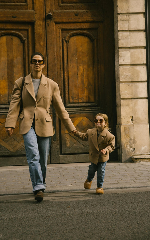 Charlie Petite | Otis Jeans - Mommy | Stone Blue