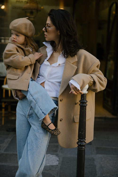 Charlie Petite | Olivia Blazer - Mommy | Camel