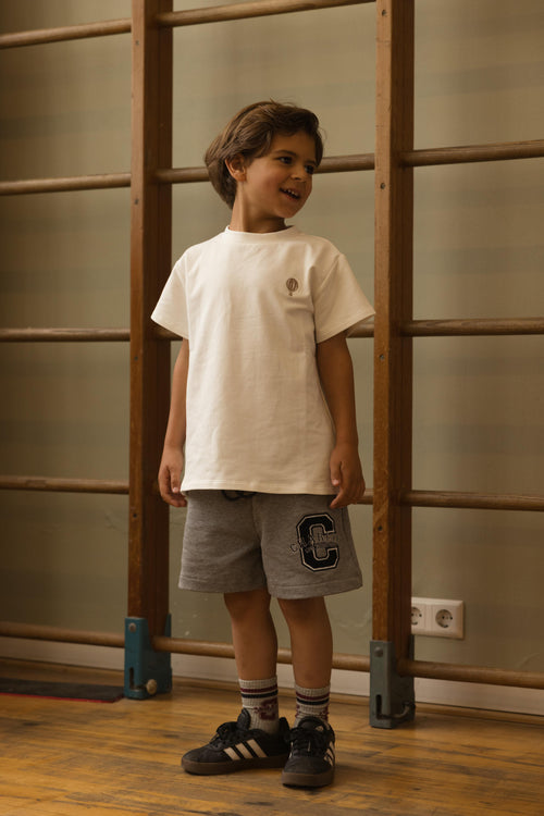 Charlie Petite | Pedro T-Shirt | Ecru