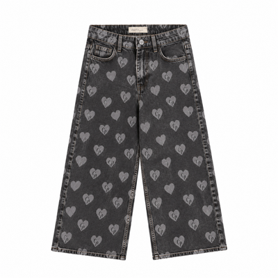 Charlie Petite | Isae Jeans | Black Stone Washed