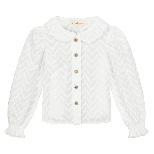 CHARLIE PETITE | BLOUSE HAILEY OFF-WHITE