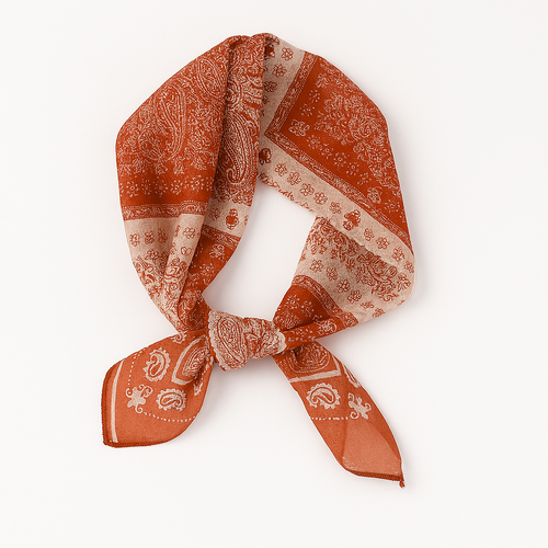 Charlie Petite | Hailey Scarf | Terracotta