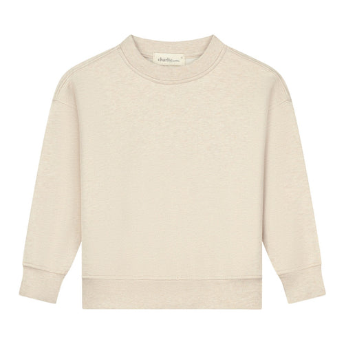 CHARLIE PETITE | SWEATER HUNTER BEIGE MELANGE